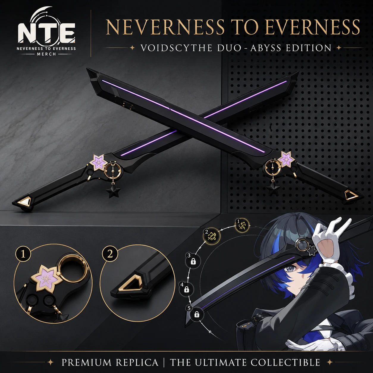 NTE Daffodill Cosplay Prop Weapon
