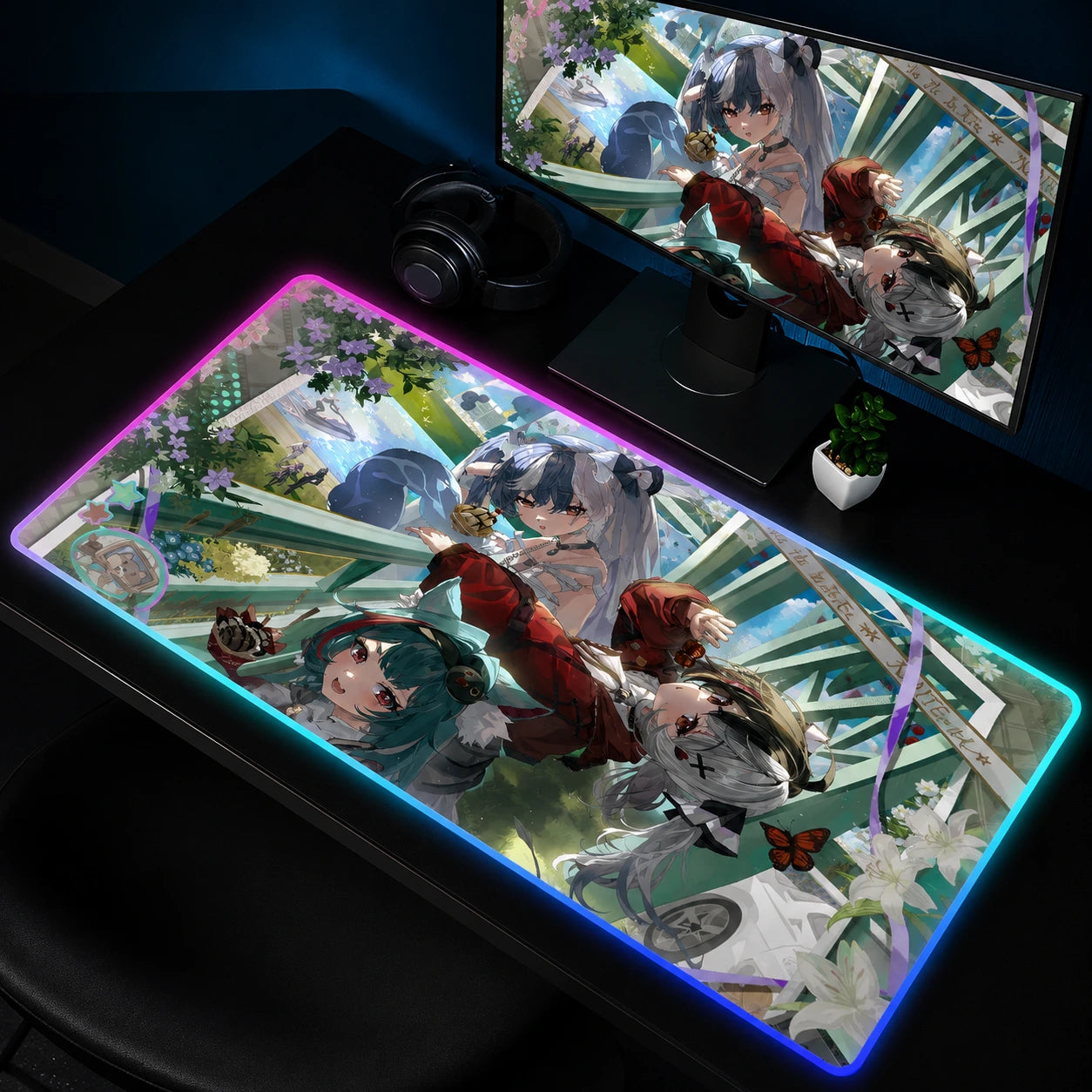 Neverness to Everness LED Mouse Pad – Design 14