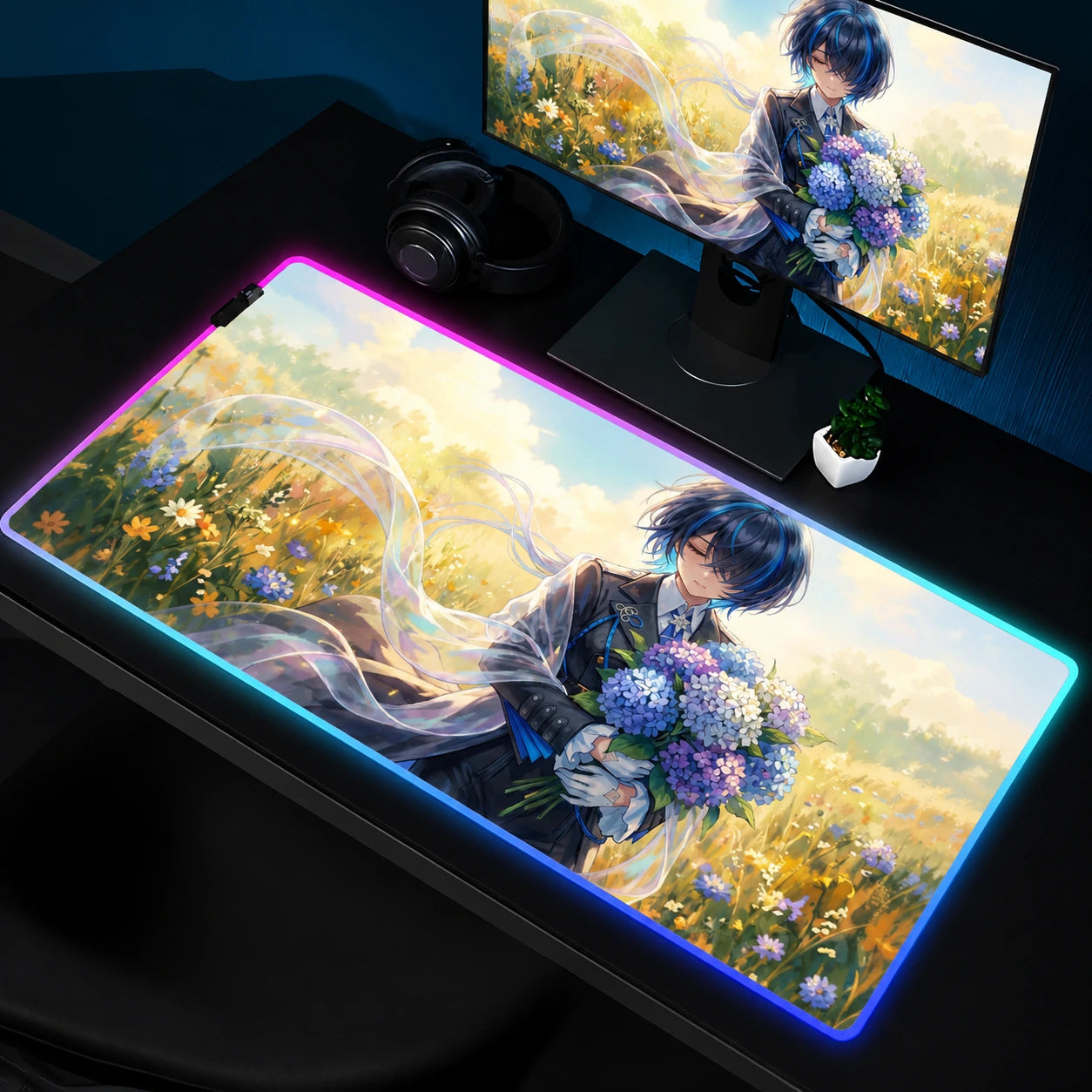 Neverness to Everness LED Mouse Pad – Design 11