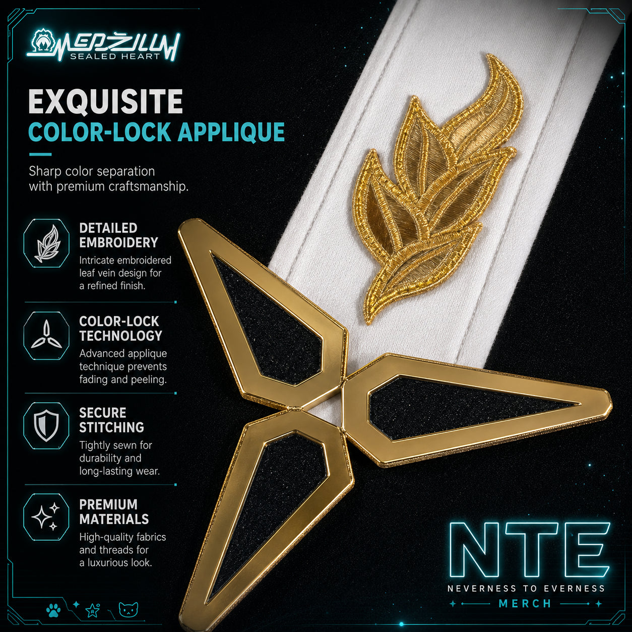 NTE Mint Cosplay Costume - Complete Set