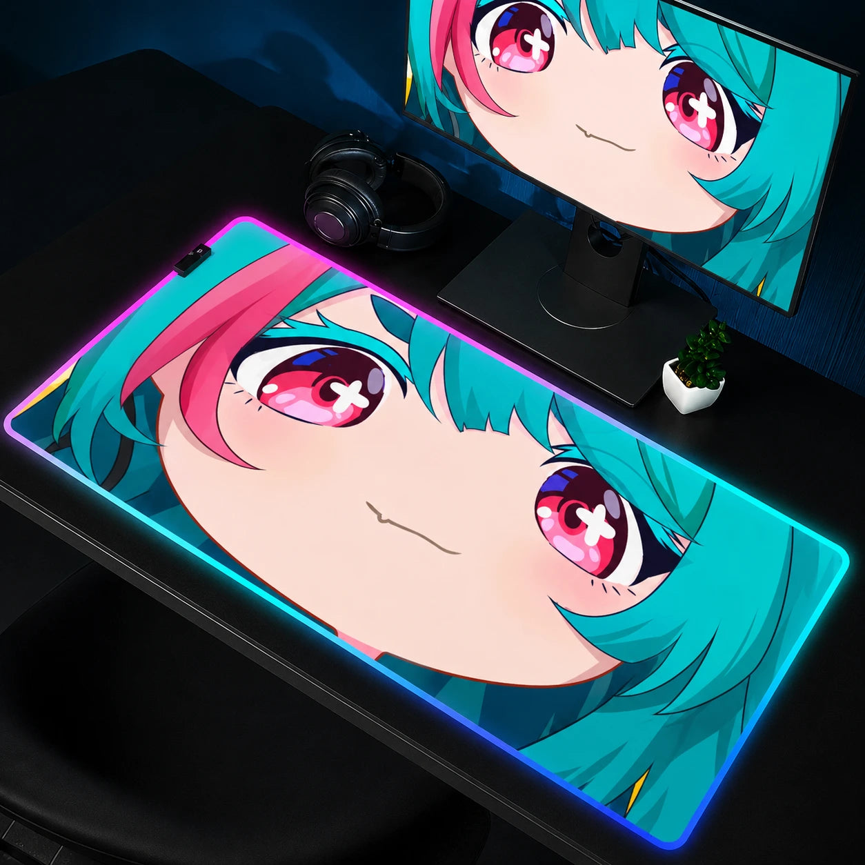 Neverness to Everness LED Mouse Pad – Design 12