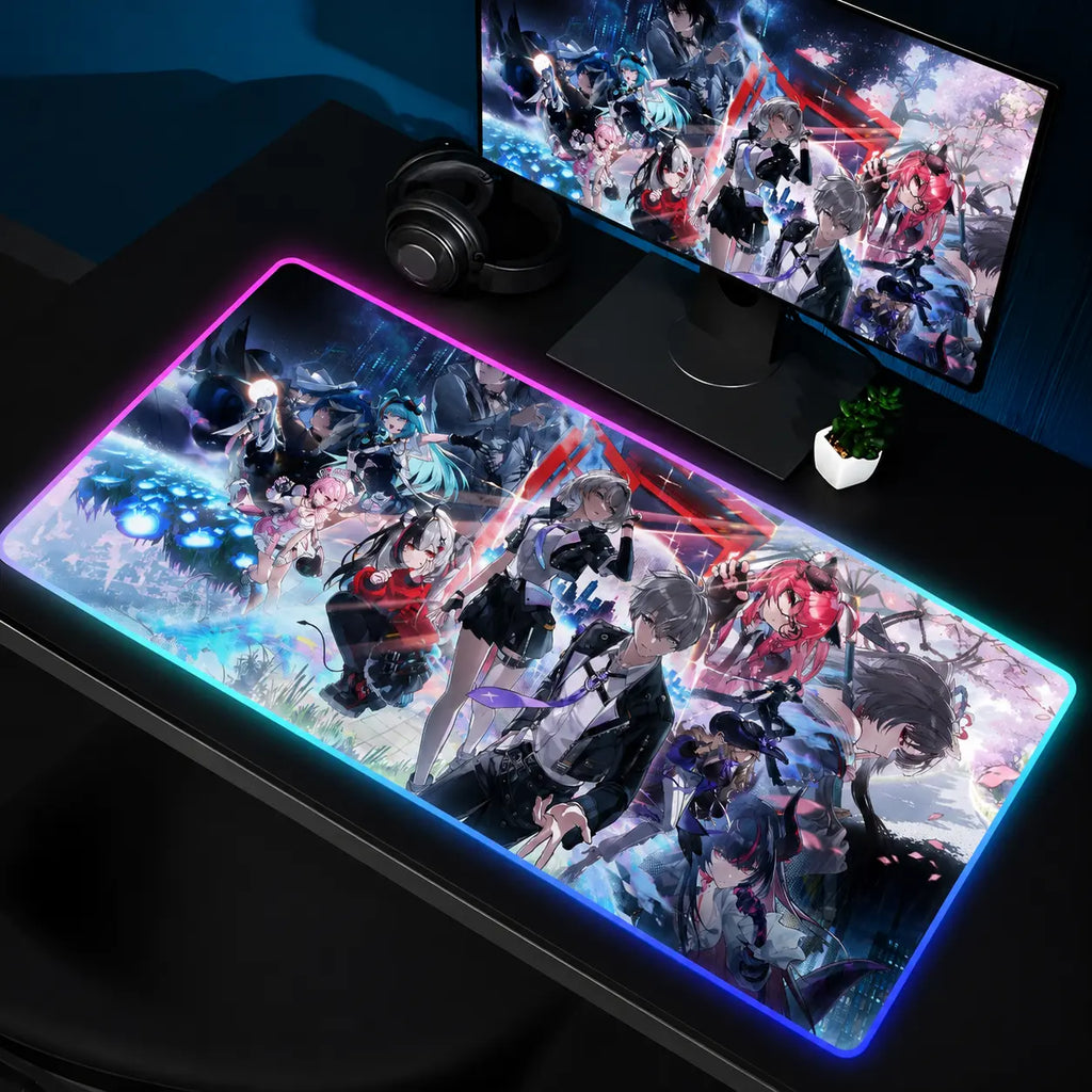 Neverness to Everness LED Mouse Pad – Design 4