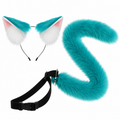 Neverness to Everness Mint Earwear Tail Cosplay Set
