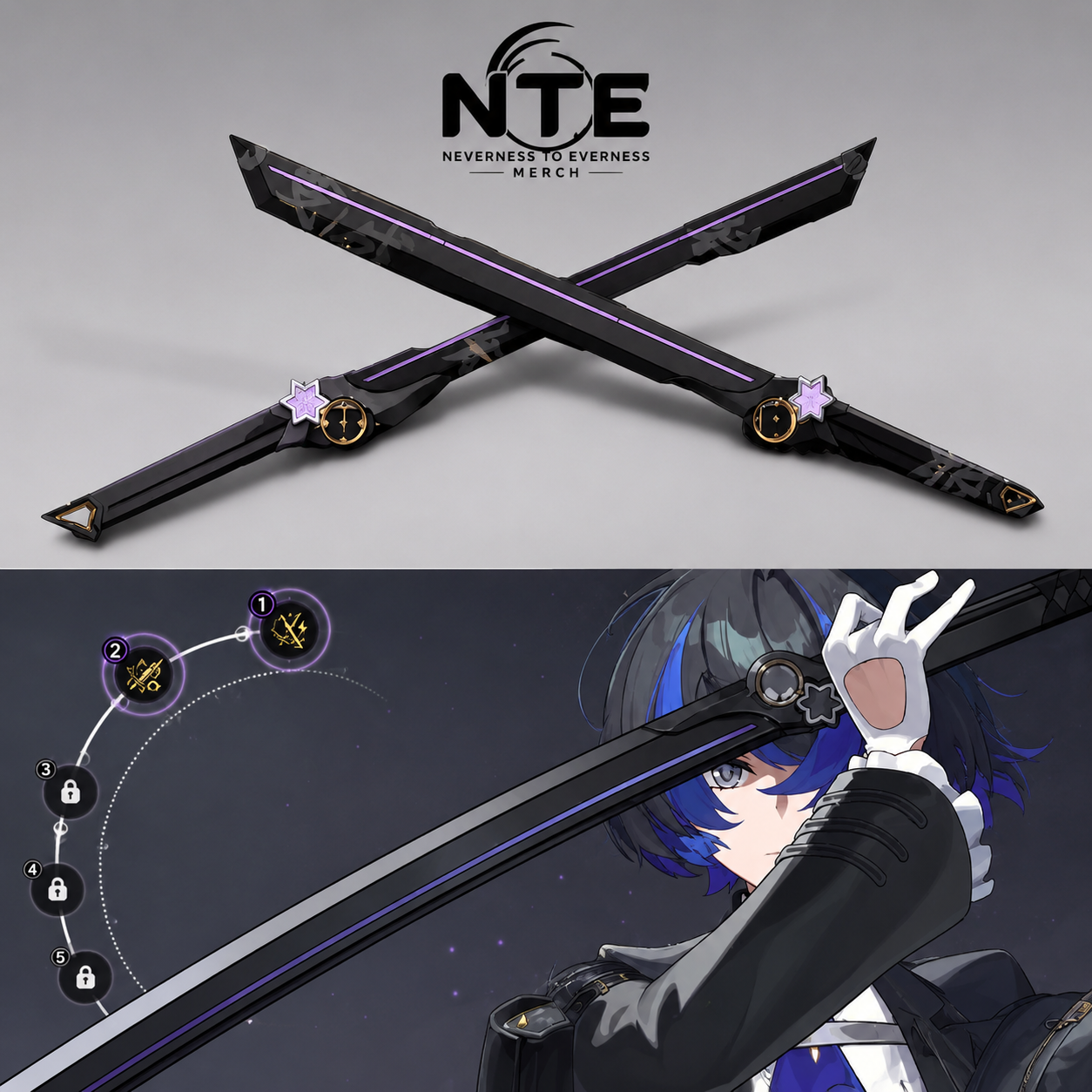 NTE Daffodill Cosplay Prop Weapon