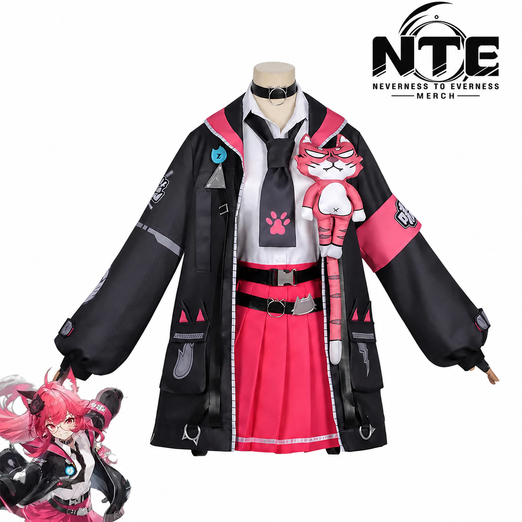 NTE Nanally Cosplay Costume Complete Set