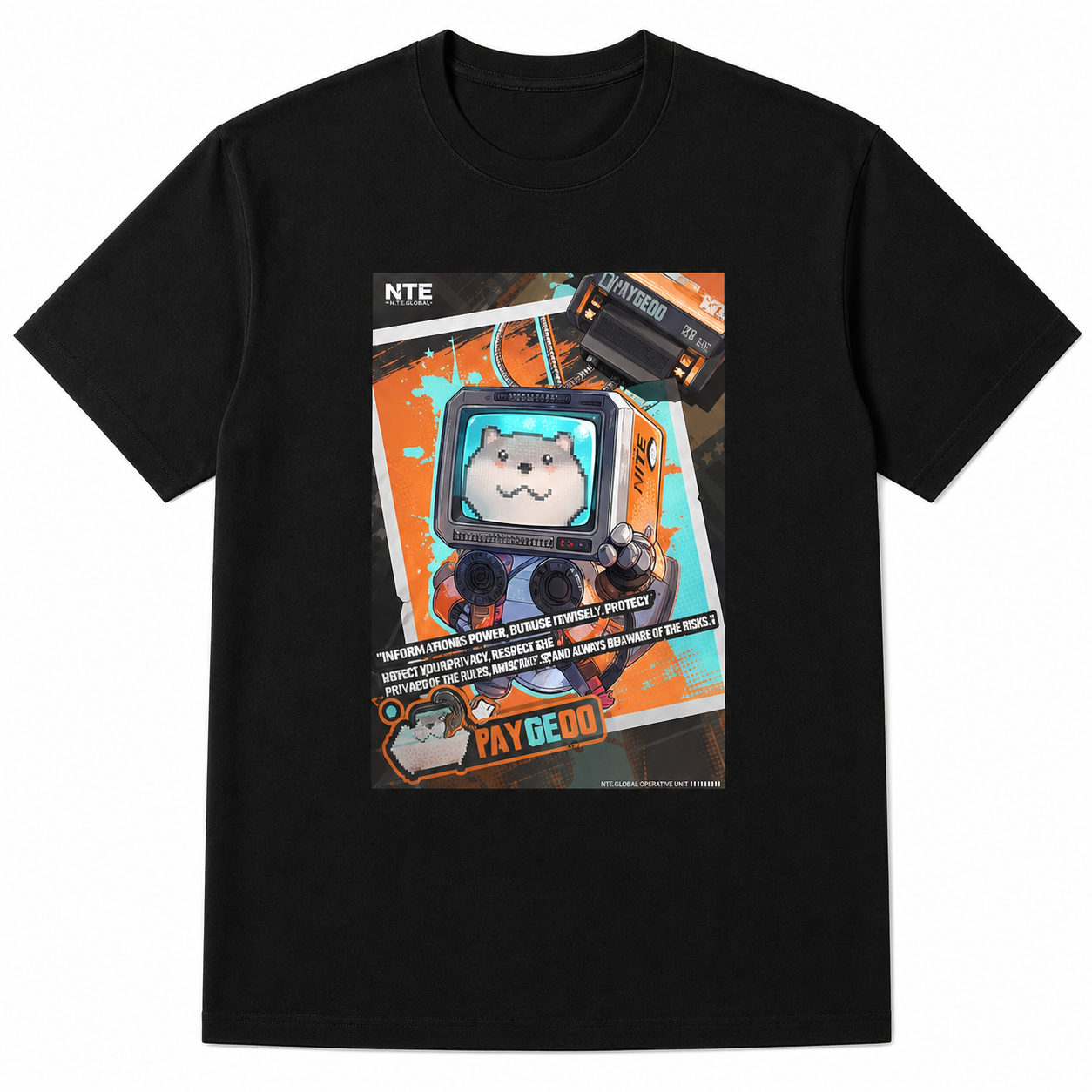 Neverness to Everness Paygedo Black T-Shirt