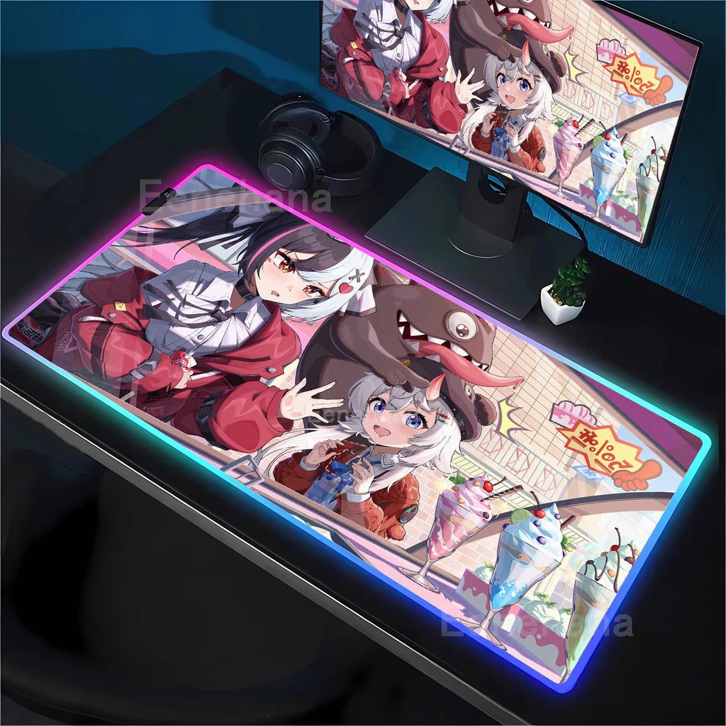 Neverness to Everness LED Mouse Pad – Design 9