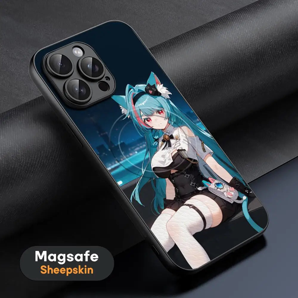 Neverness to Everness iPhone Case - Mint