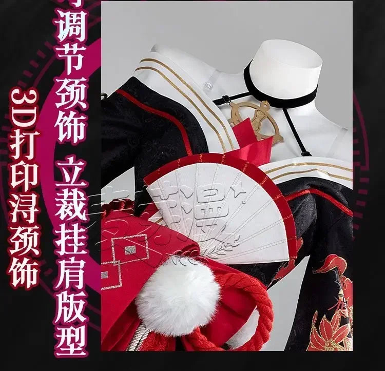 2026 nouveau jeu de rôle Neverness To Everness Hotori Costume de Cosplay Robe Coiffe Boucles d'oreilles Jeu NTE Tenue de fête d'Halloween