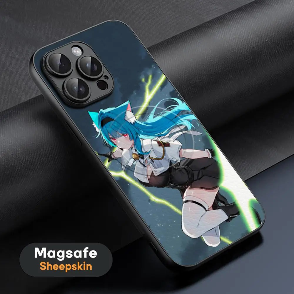 Neverness to Everness iPhone Case - Mint