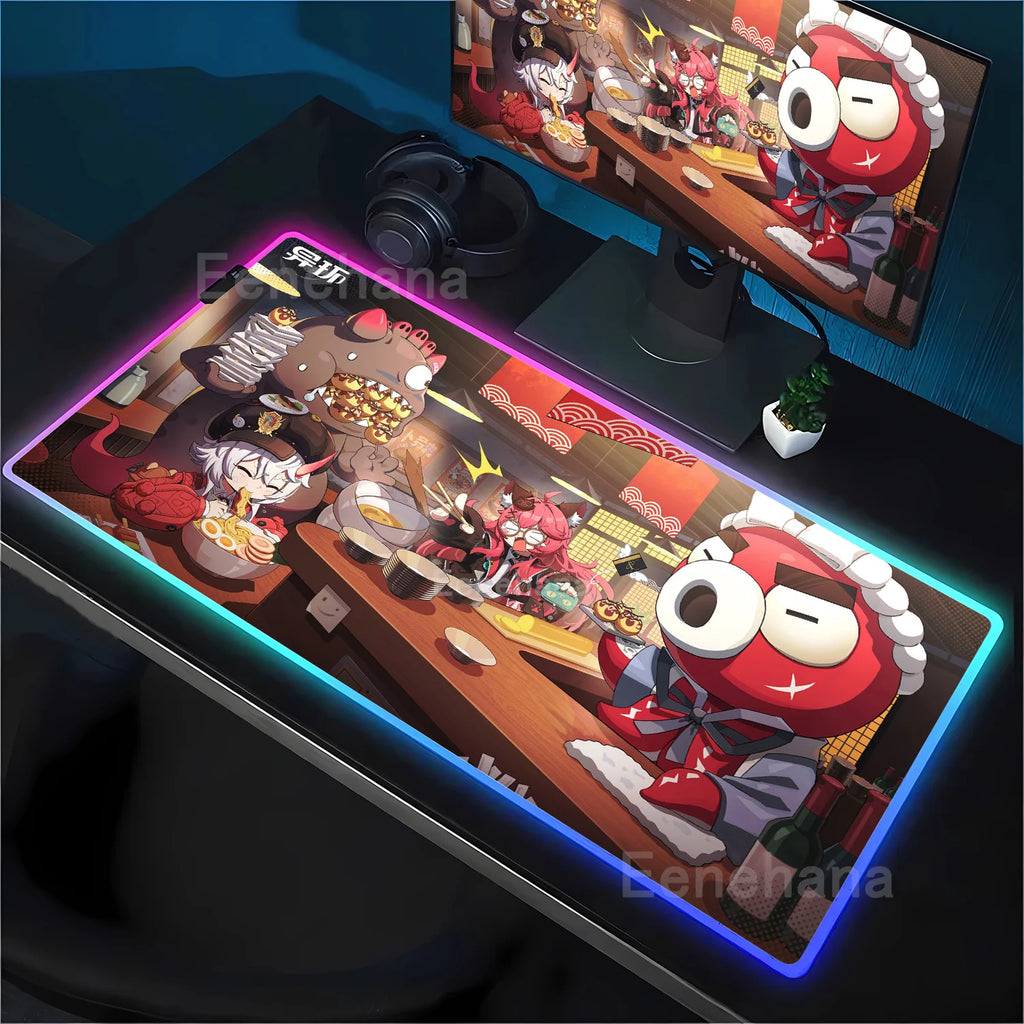 Neverness to Everness LED Mouse Pad – Design 5