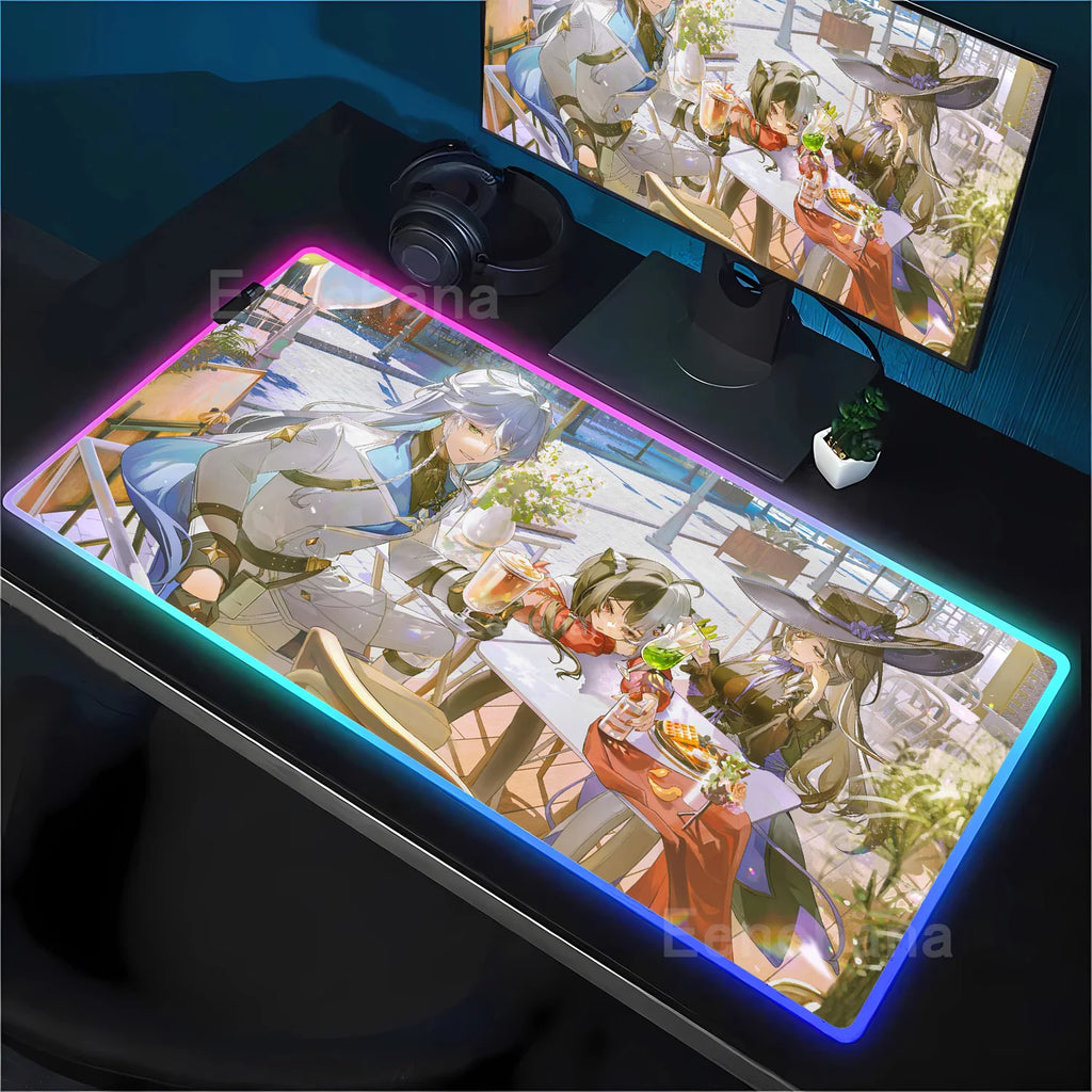 Neverness to Everness LED Mouse Pad – Design 2