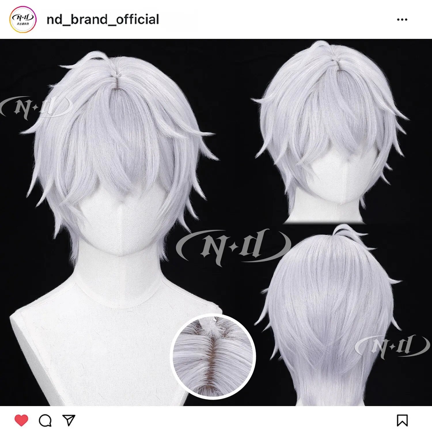 NTE Zero Cosplay Wig