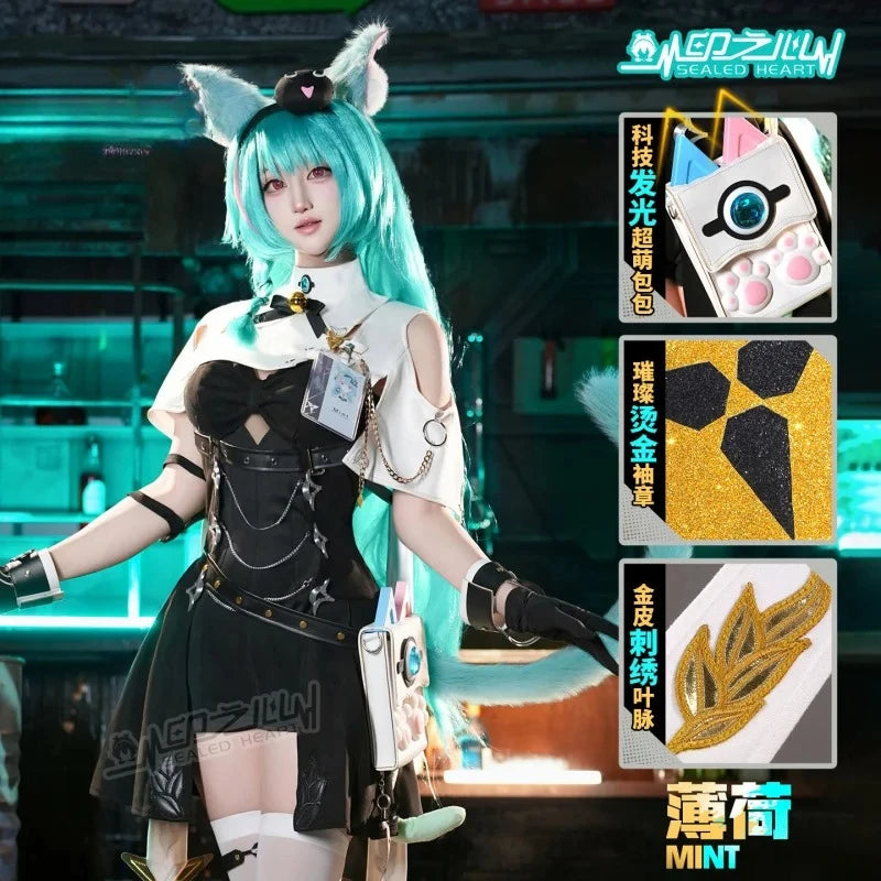 NTE Mint Cosplay Costume - Complete Set