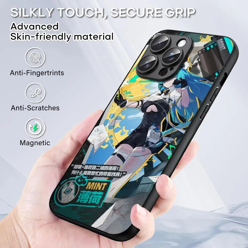 Neverness to Everness iPhone Case - Mint