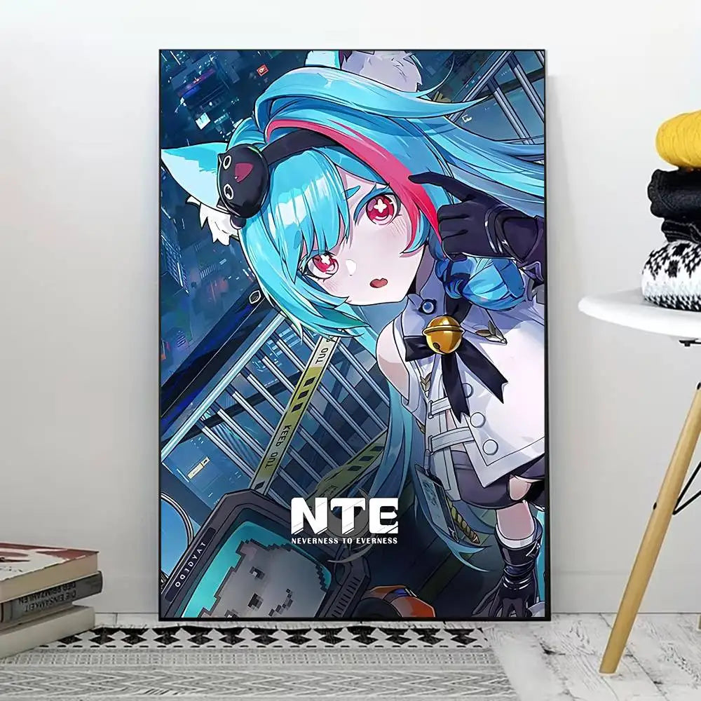 Neverness to Everness Mint Poster - Design 2