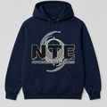 Marineblauer Neverness to Everness Hoodie – Logo-Design