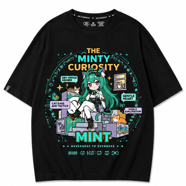NTE Black T-Shirt - Mint