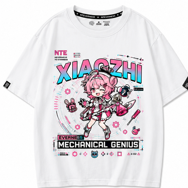NTE White T-Shirt - Xiaozhi
