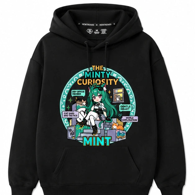 NTE Navy Blue Hoodie - Mint