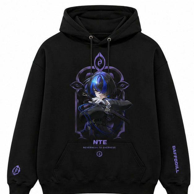Neverness to Everness Black Hoodie - Daffodill