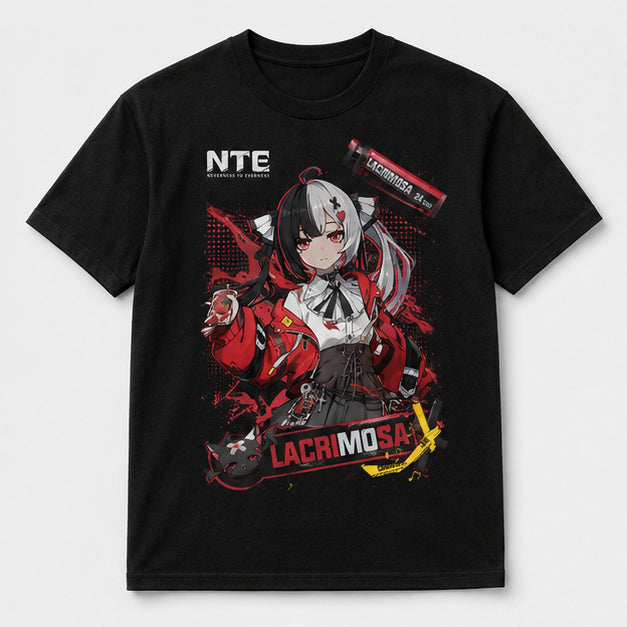 NTE Lacrimosa schwarzes T-Shirt