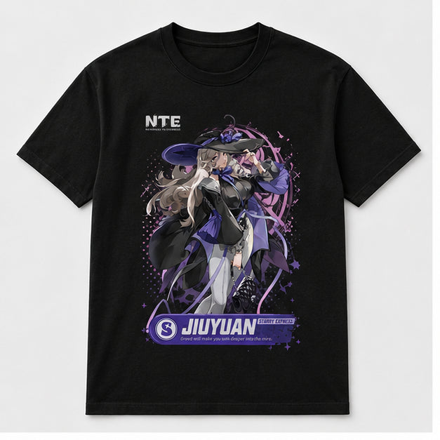 NTE Jiuyuan Black T-Shirt