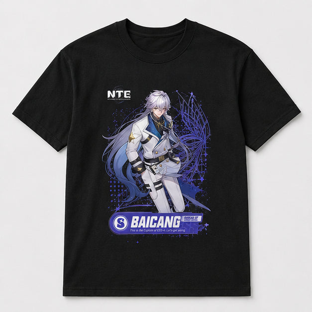 Neverness to Everness Baicang Black T-Shirt