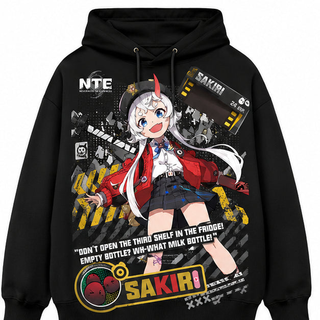 Neverness to Everness Black Hoodie - Sakiri