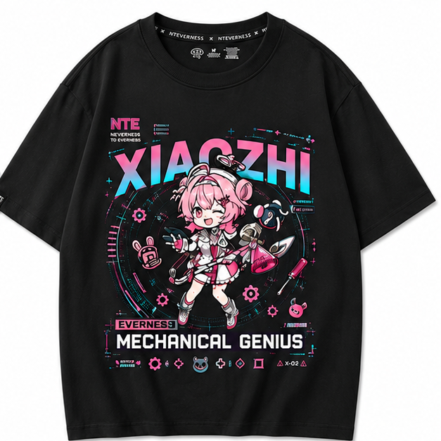 NTE Black T-Shirt - Xiaozhi