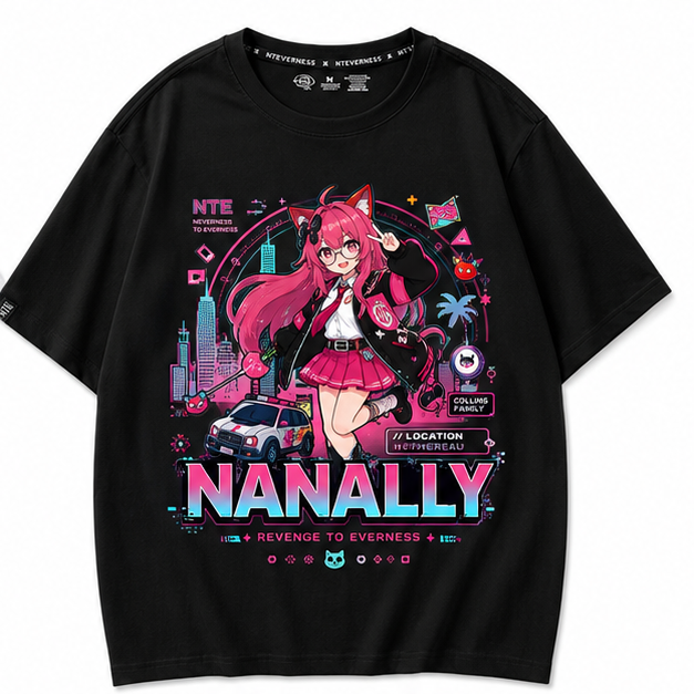 NTE Black T-Shirt - Nanally