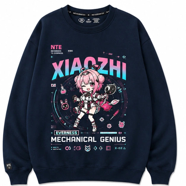 NTE Navy Blue Sweatshirt - Xiaozhi