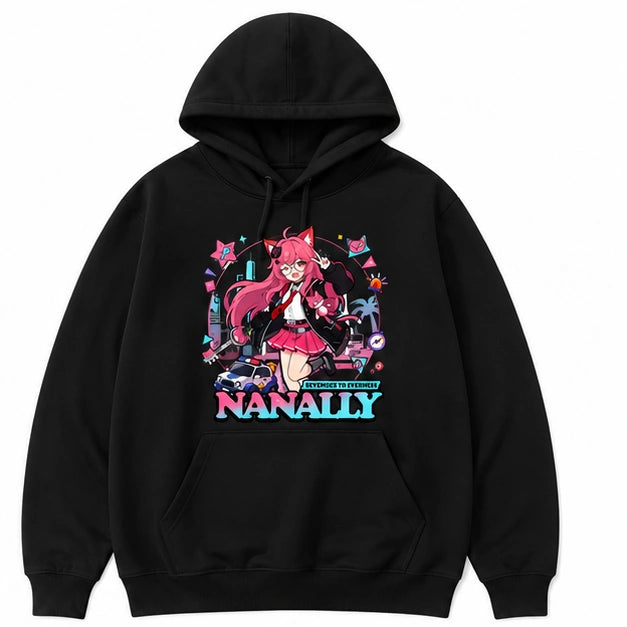 NTE Black Hoodie - Nanally