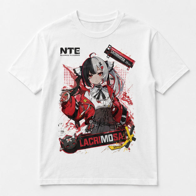 NTE Lacrimosa Weißes T-Shirt