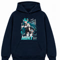 Neverness to Everness Marineblauer Hoodie – Neuwertig