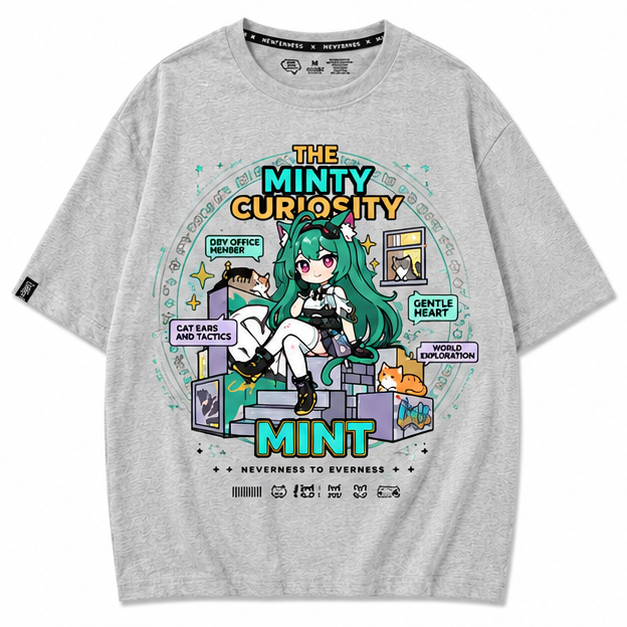 NTE Gray T-Shirt - Mint