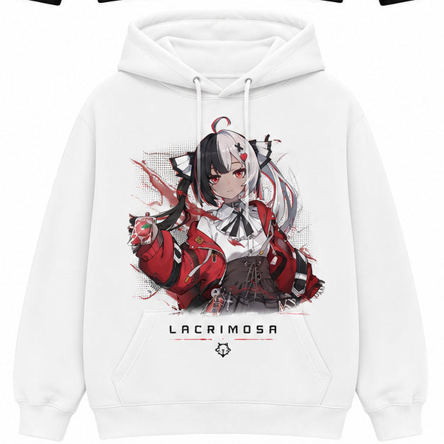 Neverness to Everness White Hoodie - Lacrimosa