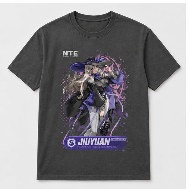 NTE Jiuyuan Gray T-Shirt