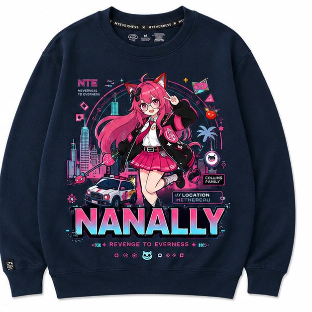 NTE Navy Blue Sweatshirt - Nanally