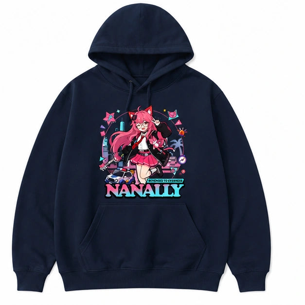 NTE Navy Blue Hoodie - Nanally