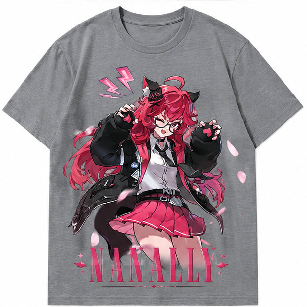 NTE Nanally Gray T-Shirt