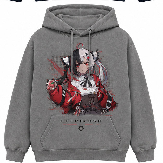 Neverness to Everness Gray Hoodie - Lacrimosa