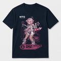 NTE Chiz marineblaues T-Shirt