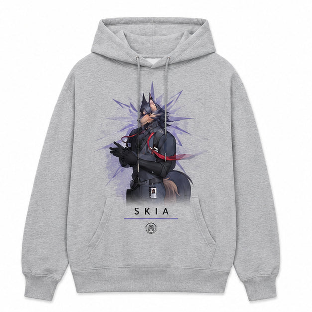 Neverness to Everness Gray Hoodie - Skia