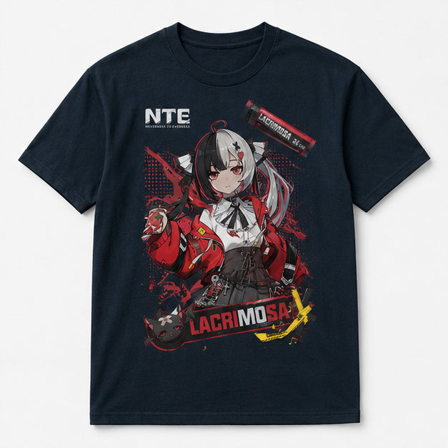 NTE Lacrimosa Navy Blue T-Shirt