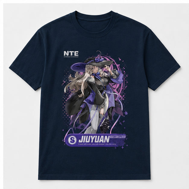 NTE Jiuyuan Navy Blue T-Shirt